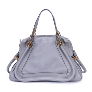 Chloe Paraty Medium en Grey Cuero de ternero