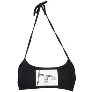 Top de natación con detalle de logo