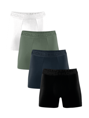 Muchachomalo Bóxers para Hombre - Pack de 4 - Ropa Interior para Hombres