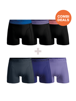 Muchachomalo Boxer Hombre - 3+3 Piezas - Calzoncillos Hombre