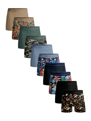 Muchachomalo Bóxers para Hombre - Pack de 10 - Ropa Interior para Hombres