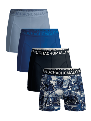 Muchachomalo Bóxers para Hombre - Pack de 4 - Ropa Interior para Hombres