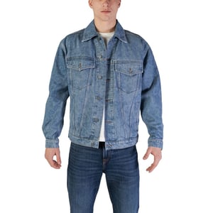 Chaqueta de mezclilla estilo clásico