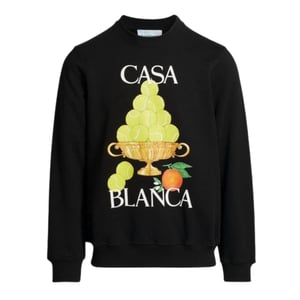 Sudadera Casablanca La Corbeille D'oranges Negra