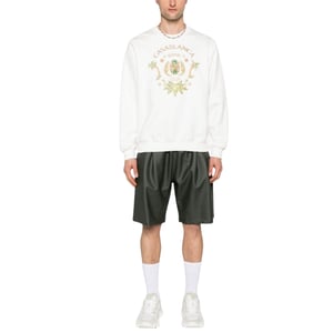 Casablanca Joyaux D' Afrique Tennis Club Sudadera Blanca Estampada