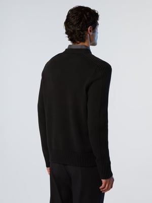 Suéter de cuello redondo North Sails con canalé