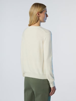 Suéter de cuello redondo mezcla de cashmere North Sails