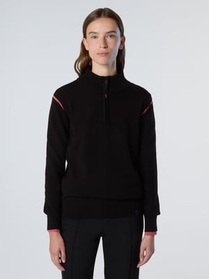 Suéter de viscosa con cuello alto North Sails