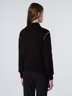 Suéter de viscosa con cuello alto North Sails