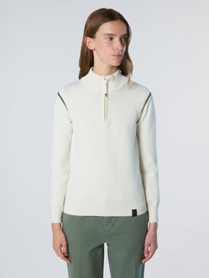 Jersey de viscosa con cuello alto North Sails