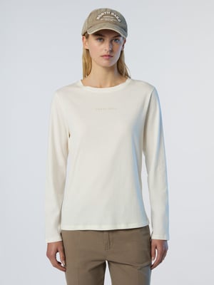 Camiseta de manga larga North Sails con logo en relieve