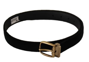 Cinturón de Terciopelo Negro Estilo