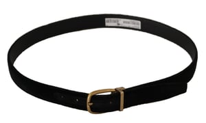 Cinturón de Terciopelo Negro Estilo