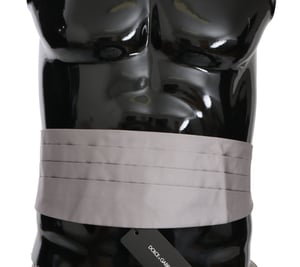 Faja de seda gris