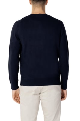 Suéter de cuello redondo de lana merino