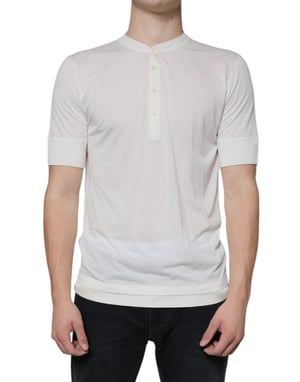 Camiseta de Manga Corta Henley