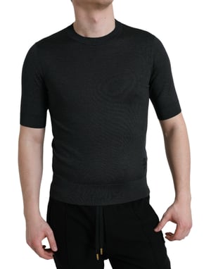 Camiseta de punto con cuello redondo Tsh84602