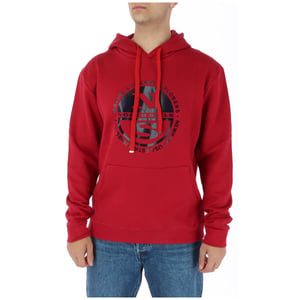 Sudadera con logo roja