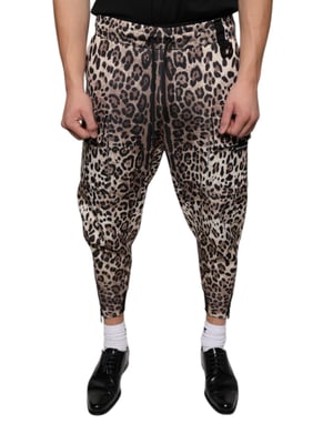 Pantalones Cargo de Leopardo