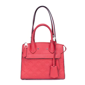 Louis Vuitton Pont Neuf Tote Mini en Red Cuero de ternero