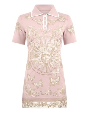 Polo Mini Dress Butterfly Tattoo