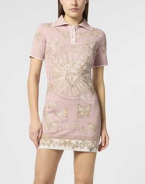 Polo Mini Dress Butterfly Tattoo