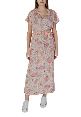 Vestido Maxi de Estampado Floral Vestido Casual de Verano