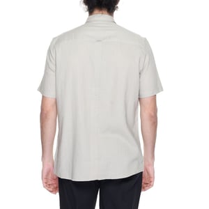 Camisa de lino de manga corta