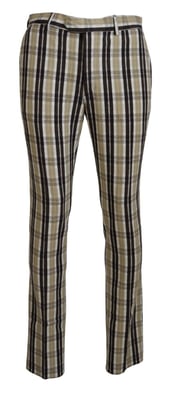 Pantalones de cuadros estilo casual