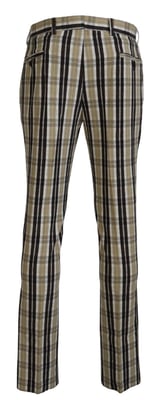 Pantalones de cuadros estilo casual