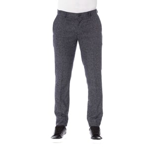 Pantalones de Tweed Corte Ajustado