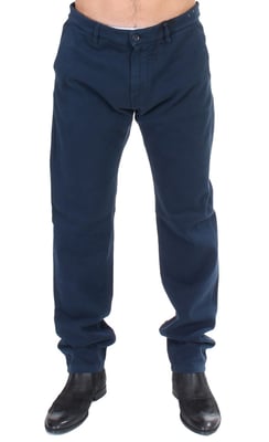Pantalones Clásicos de Pierna Recta