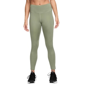 Mallas Nike Mid Rise Fast 7/8 Verde Petróleo