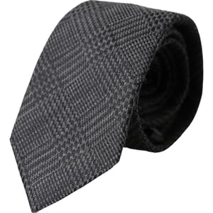 Corbata de Cuadros en Gris Glen Kra3328