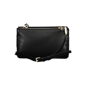 Bolso de hombro con solapa Ck Monogram negro