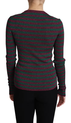 Jersey de Punto Rayado Metálico Tsh4773
