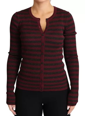 Cardigan de botón de manga larga