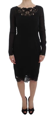 Vestido de cóctel floral con corte láser