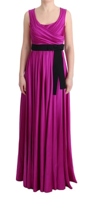 Vestido Maxi de Seda Dolce Gabbana