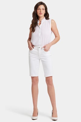 Briella Denim Corto Blanco | Blanco Óptico