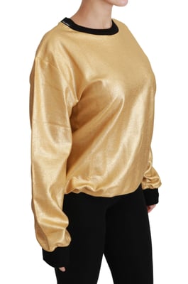Sudadera Metálica Dolce Gabbana Dorada