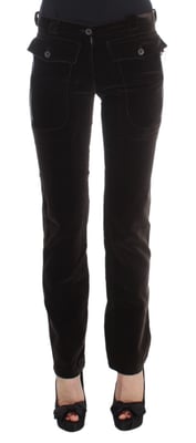 Pantalones de terciopelo estilo casual