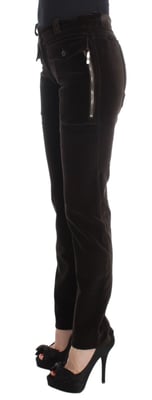 Pantalones de terciopelo estilo casual