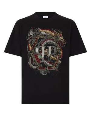 Round Neck T-Shirt Dragon