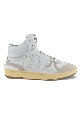 Lanvin Zapatillas altas de arcilla Blanco