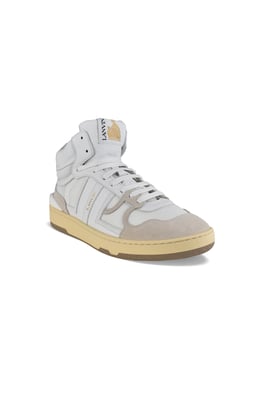 Lanvin Zapatillas altas de arcilla Blanco