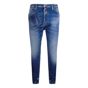 Vaqueros Azules Con Entrepierna Larga Relax De Dsquared2