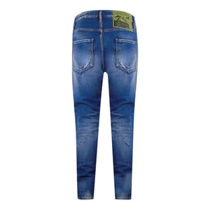 Vaqueros Azules Con Entrepierna Larga Relax De Dsquared2