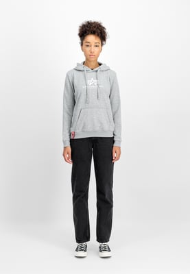 New Basic Big Logo Hoodie Women