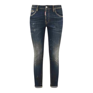 Vaqueros Skater Azul Marino Oscuro De Dsquared2